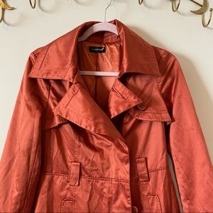 Bebe satin coat